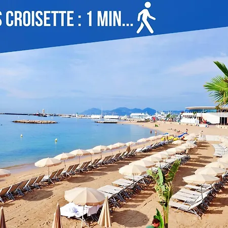 Modern Two Bedroom With Two Bathrooms, Just Behind The Carlton Apartment Cannes